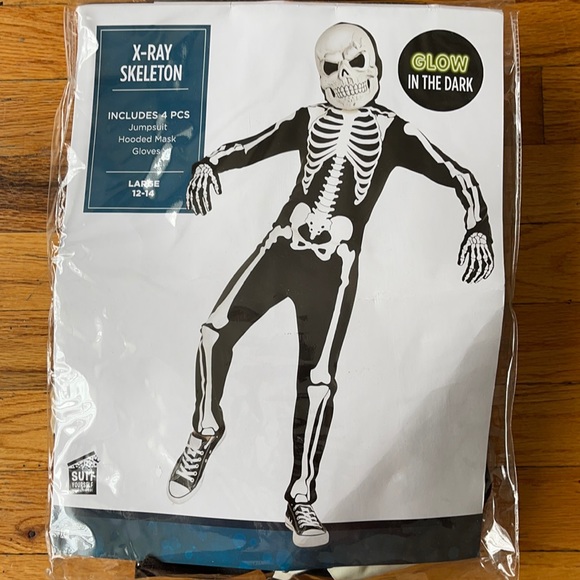 Costumes Xray Skeleton Glow In The Dark Poshmark